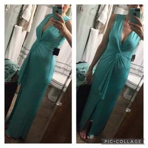 NWT $129 Bebe Maternity Summer Dream Maxi Dress Gown Small S